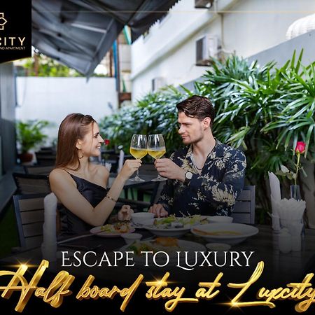 Luxcity Hotel & Apartment Phnom Penh Exterior foto